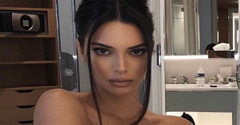 Kendall Jenner Takes Micro Bikini Trend To The Extreme In Copycat Kim