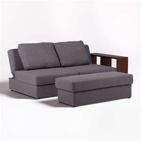 Kauri Linen 2 Seater Modular Sofa Bed SKLUM