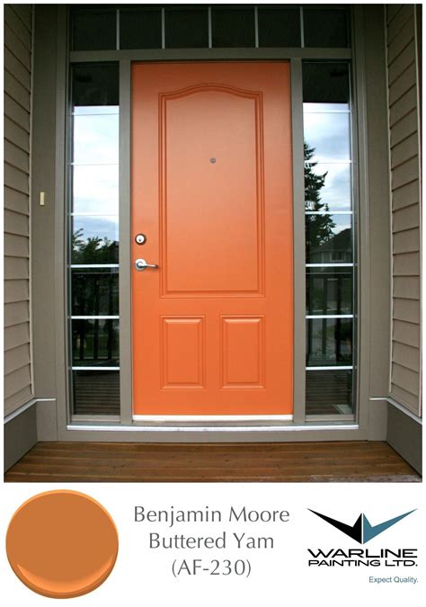 Benjamin Moore Buttered Yam Af 230 One Of My Favorite Front Doors