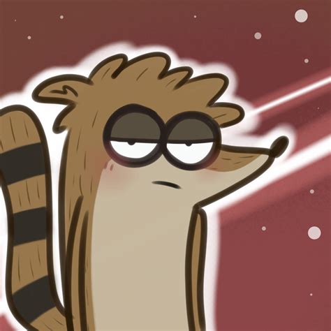 Rigby Fan Art Cause Why Not ´ Rregularshow