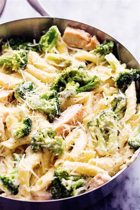 Three Cheese Chicken Broccoli Alfredo Recipe The Recipe