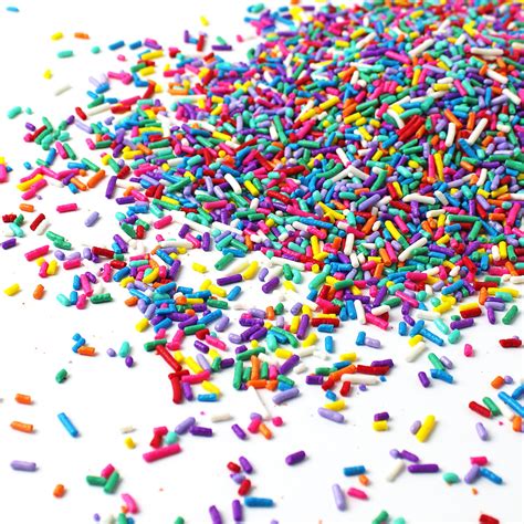 Ultimate Rainbow Jimmies Sprinkles Mix Rainbow Sprinkles Ice Etsy