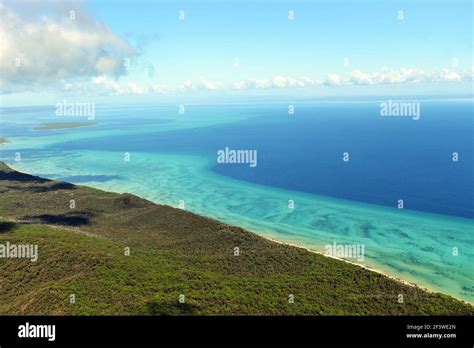 Aerial View Of Moreton Island In Queensland Australia Stock Photo Alamy