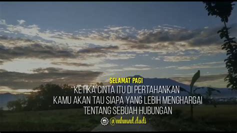 Quotes Pagi Ini -Sambil Menikmati Pemandangan YANG sumper ...