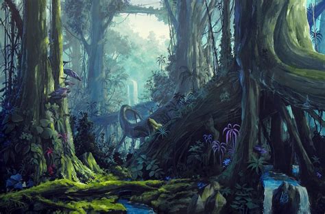 Jungle By Alejandro Mejías Fantasy Art Landscapes Fantasy Artist