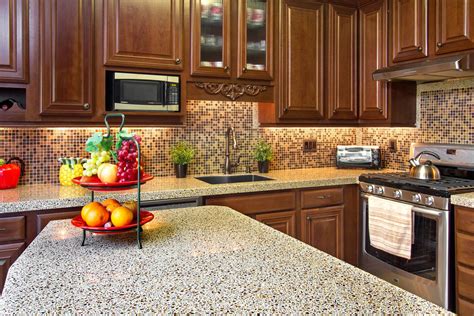 There is a huge variety of countertop choices in the kitchen. Granite Kitchen Countertops Improving Kitchen Exclusiveness - Traba Homes