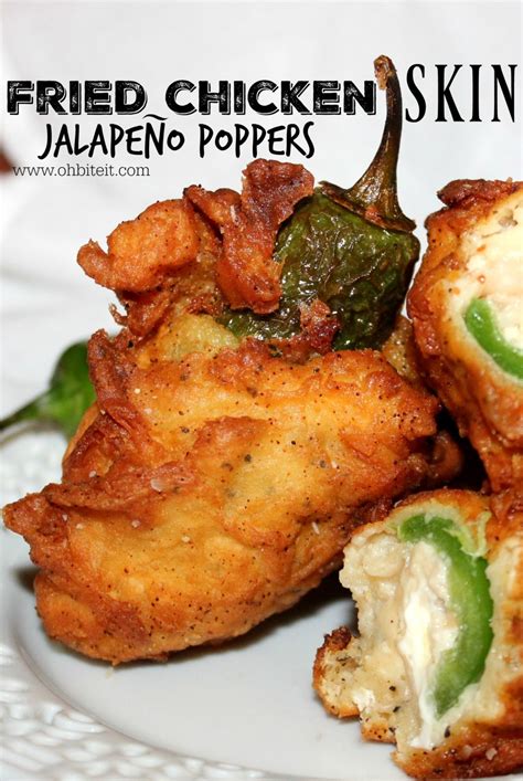 ~fried Chicken Jalapeño Poppers Oh Bite It