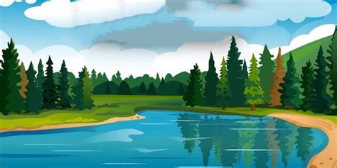 Lakeside Animated Background Download Free