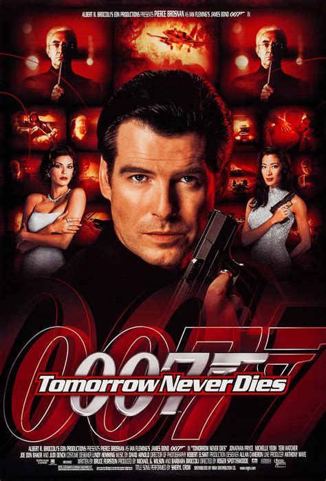 Morgen Nie Stirbt 1997 James Bond 007 Film Poster Aufkleber Etsy