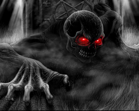 3200x1200 3d, artwork, fantasy art, anime, sword, war, skull wallpapers hd / desktop and mobile backgrounds. Skulls 3d Red Eyes Desktop Wallpaper Hd 2880x1800 ...