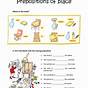 Free Worksheets On Prepositions