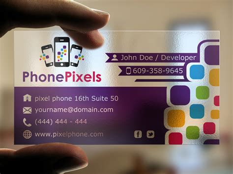 Handing over a business card to a new business lead is no different. Smartphone Business Card by Alberto Bernabe - Dribbble