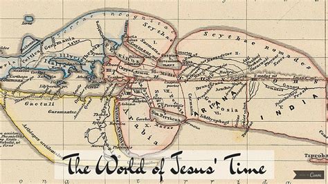 Map Of The World During Jesus Time