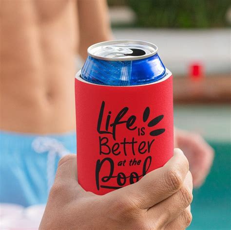 Koozies For Summer Drinks Can Koozies For The Cottage Custom Etsy