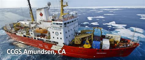 Пол сверре хаген, кэтрин уотерстон, мадс сьёгорд петтерсен и др. CCGS Amundsen - Arctic Research Icebreaker Cons.