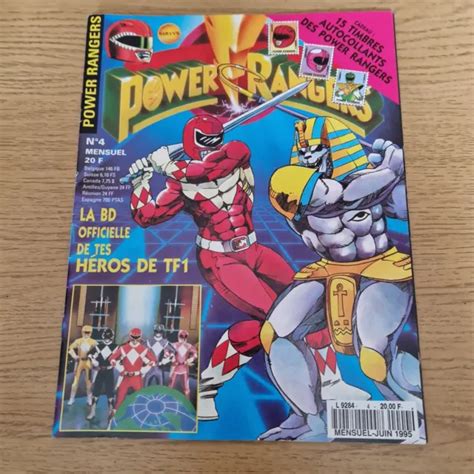 Mighty Morphin Power Rangers Comic Book 1995 Sabans Vintage No 4
