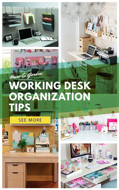 15 Desk Organization Ideas Working Desk Organization Tips Keep Your