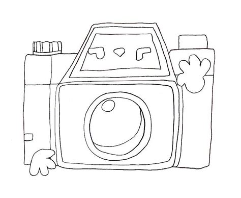 Movie Camera Coloring Pages