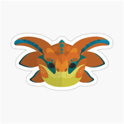 Gilded Shortfang Skyscale Sticker For Sale By Tornadotwist Redbubble
