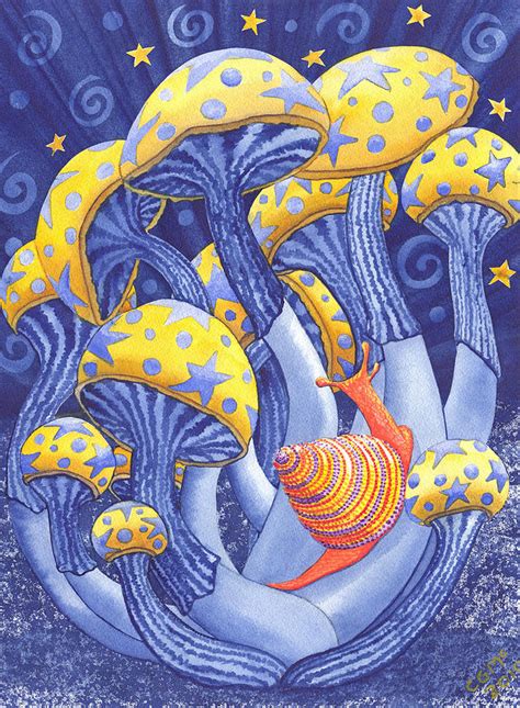 Magic Mushrooms Painting By Catherine G Mcelroy