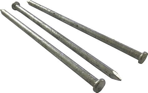 20 80d Galvanized Spike Nails Rust Resistant Outdoor
