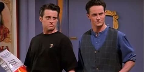 Friends 10 Citações Que Provam Que Joey E Chandler São Alvos De