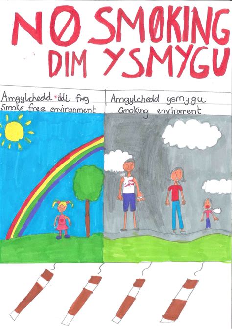 Llanfaes Pupil Wins Powys Anti Smoking Poster Competition Fyi Brecon
