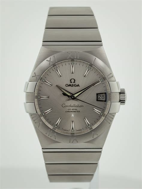 Omega Constellation Co Axial Ref 12310382102001 Mens Stainless