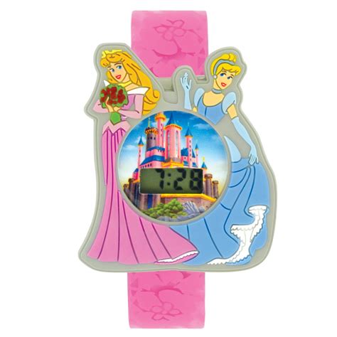 Disney Sleeping Beautycinderella Princess Digital Watch Pink Band