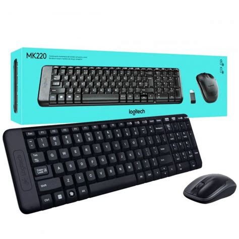 Ensemble Clavier Souris Sans Fil Logitech Mk220