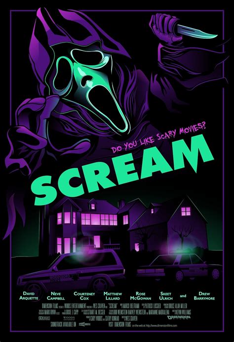 Scream Poster Etsy