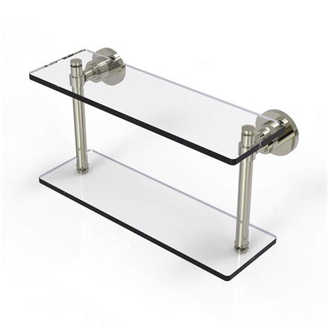 Rated 4.5 out of 5 stars. Allied Brass Washington Square 2-Tier Polished Nickel ...
