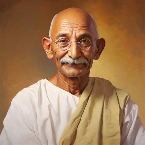 Premium Ai Image Mahatma Gandhi