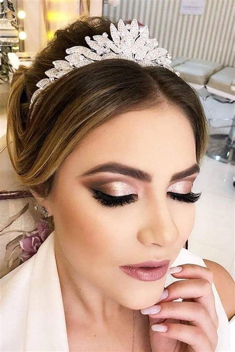 De La Boda Maquillaje Ideas Para Novias Con Estilo Wedding Eye Makeup Wedding Day Makeup