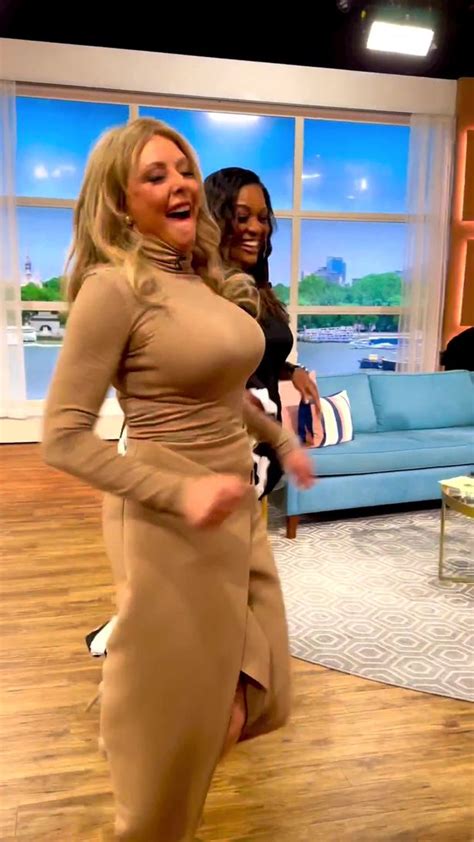 Carol Vorderman Fans Gush Look At The Bounce As She Dances In