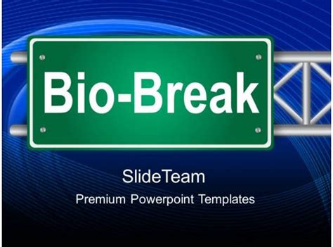 Business Strategy Implementation Powerpoint Templates Bio Break Ppt