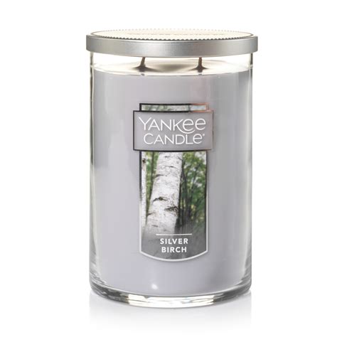 Yankee Candle Silver Birch 22 Oz Large Modern Brushed Lid Tumbler