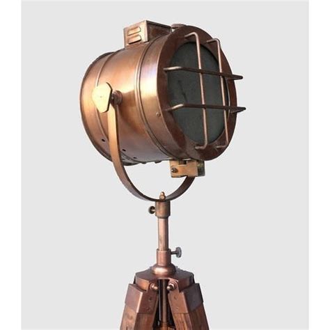 Brass Antique Tripod Searchlight Size Standard Color Brown At Rs