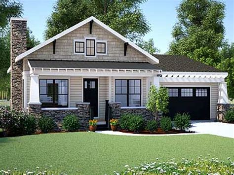 Craftsman Bungalow Small One Story Craftsman Style House Plans One