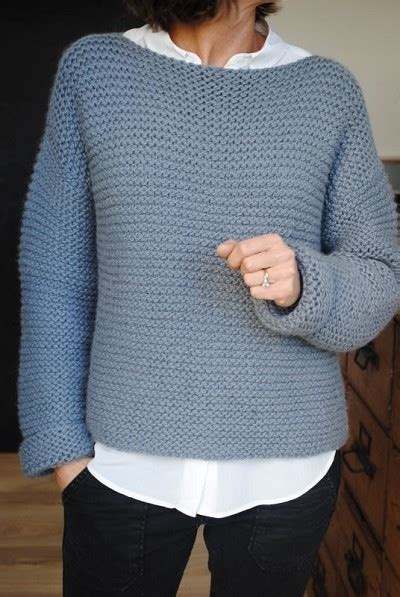 Un ensemble de ressources pour apprendre à tricoter. pull femme a tricoter facile