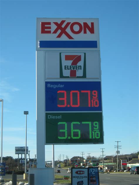 Fuel Price Display Signs - Holiday Signs