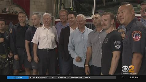 Mets Make Annual Visit To Fdny Firehouse To Honor Firefighters Lost On 911 Youtube