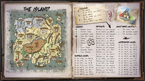 Ark Ragnarok Dino Spawn Map Maps Database Source