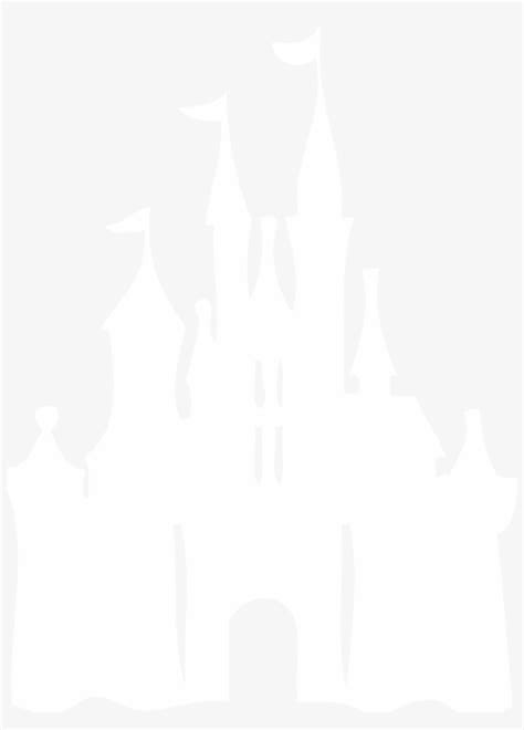 disney world castle clipart silhouette white disney castle png image
