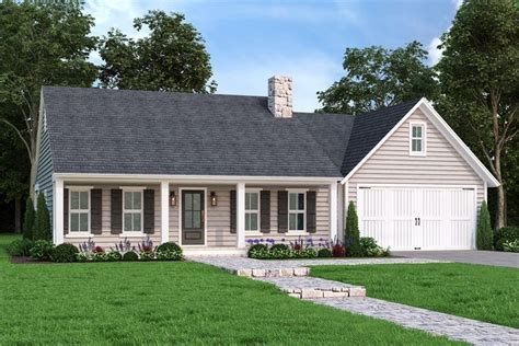 This Is An Artists Rendering Of The Country Cottage Style House Plans