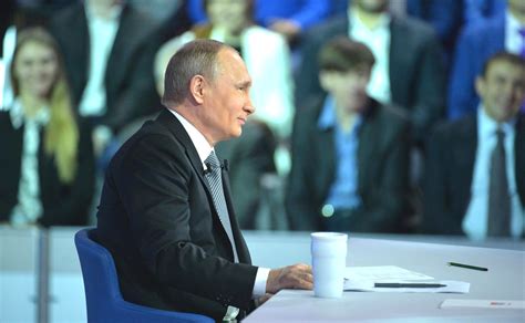 Direct Line with Vladimir Putin • President of Russia