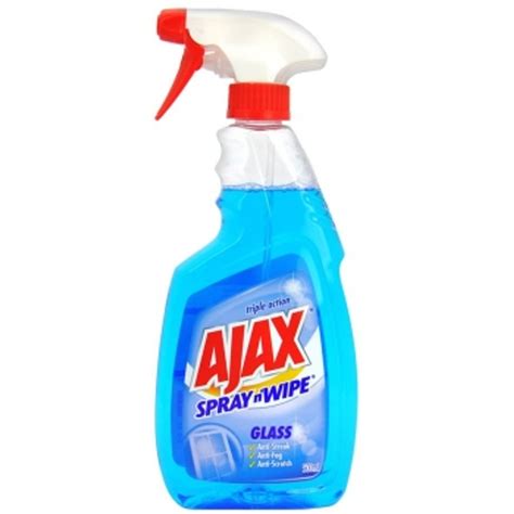 Ajax Spray N Wipe Glass Cleaner 500ml 1224525 Nuprint Office Supplies