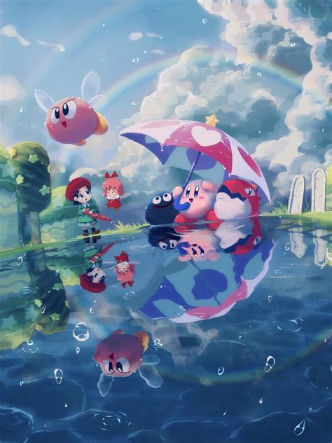Background Kirby Wallpaper Enwallpaper