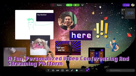 Introducing Herefm A Fun Quirky And Personalized Virtual Meeting