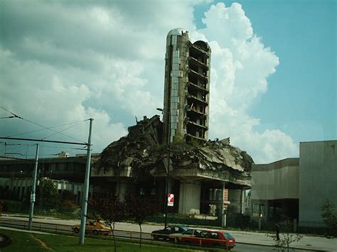 I LOVE BOSNIA VOLIM TE: Sarajevo war damage buildings of ...